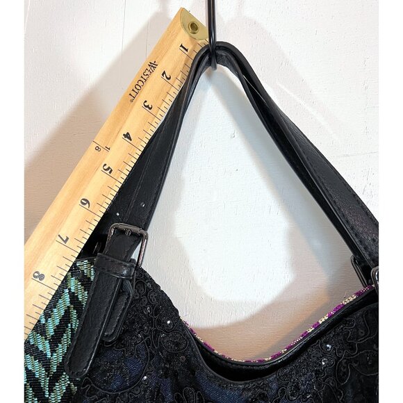 Desigual multicolor large crossbody handbag - Picture 16 of 16